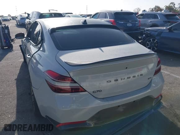 ✅ 2024 Genesis G70 Sport Advanced • VIN: KMTG54SE1RU139349 • Лот: 41939856. Опубликован ранее на IAAI с пробегом 7 379 миль. Бесплатный доступ к архиву аукционных продаж из США и подробный отчёт об истории автомобиля на DreamBid. Изображение 3.