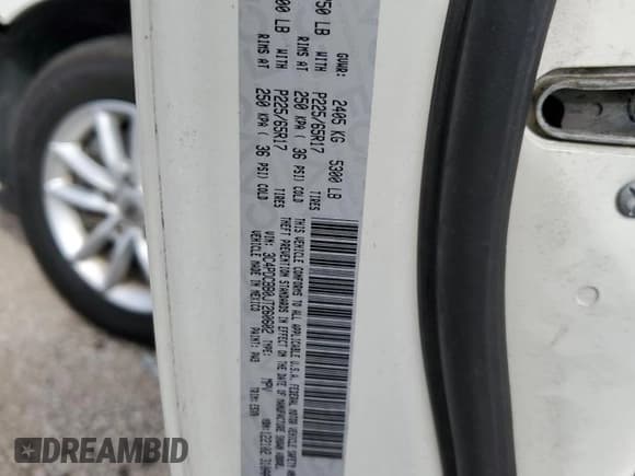 ✅ 2018 Dodge Journey SXT • VIN: 3C4PDCBB0JT260602 • Lot: 87470175. Listed on Copart with 131,481 mi. Free auction sales archive from the USA and detailed vehicle history report at DreamBid. Image 13.