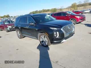 2021 Hyundai Palisade Limited z VIN KM8R5DHE2MU318146, wystawiony jako IAAI lot #43490212 z przebiegiem 69 043 mil mil oraz . Historia ofert i sprzedaży dostępna na DreamBid. Obrazek 1.