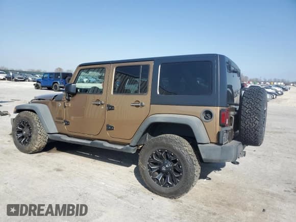 ✅ 2015 Jeep Wrangler Unlimited Sport • VIN: 1C4HJWDG3FL644237 • Лот: 49087735. Опубликован ранее на Copart с пробегом 131 729 миль. Бесплатный доступ к архиву аукционных продаж из США и подробный отчёт об истории автомобиля на DreamBid. Изображение 2.