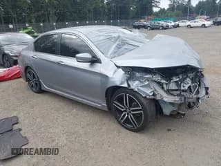 ✅ 2017 Honda Accord Sport SE • VIN: 1HGCR2F1XHA073219 • Lot: 43199796. Wystawiony na IAAI z przebiegiem Nie podano. Bezpłatny archiwum sprzedaży aukcyjnych z USA i szczegółowy raport historii pojazdu na DreamBid. Zdjęcie 1.