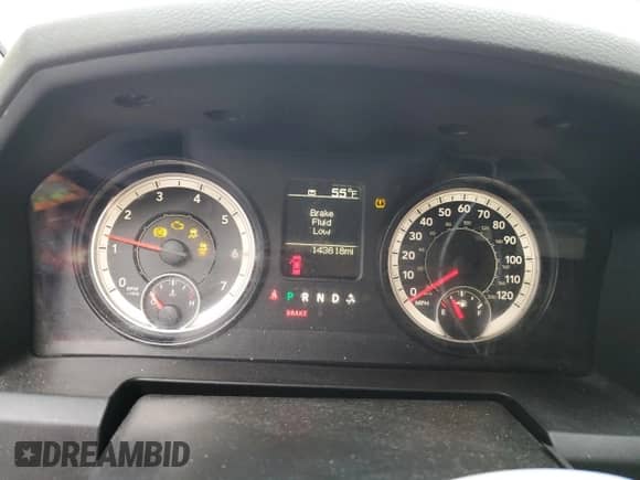 2016 Ram 1500 Tradesman with VIN 3C6JR6DT6GG261857, listed as a Copart auction lot 86208575 with 143,818 mi miles and Salvage title. Bid and sale history available at DreamBid. Image 9.