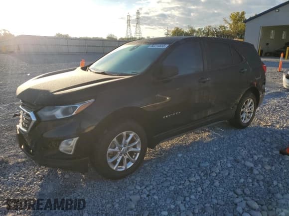✅ 2020 Chevrolet Equinox LS • VIN: 2GNAXSEV5L6188937 • Лот: 82214655. Опубликован ранее на Copart с пробегом 106 862 миль. Бесплатный доступ к архиву аукционных продаж из США и подробный отчёт об истории автомобиля на DreamBid. Изображение 1.