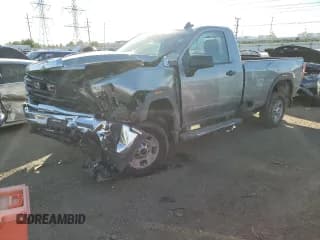 ✅ 2024 GMC Sierra 2500HD • VIN: 1GT39LE73RF152388 • Лот: 76390614. Опубликован ранее на Copart с пробегом 4 749 миль. Бесплатный доступ к архиву аукционных продаж из США и подробный отчёт об истории автомобиля на DreamBid. Изображение 1.