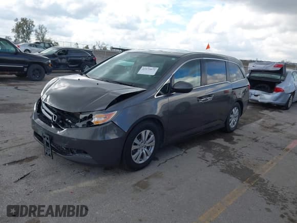 ✅ 2015 Honda Odyssey EX-L • VIN: 5FNRL5H60FB003429 • Лот: 43572072. Опубликован ранее на IAAI с пробегом 286 155 миль. Бесплатный доступ к архиву аукционных продаж из США и подробный отчёт об истории автомобиля на DreamBid. Изображение 2.