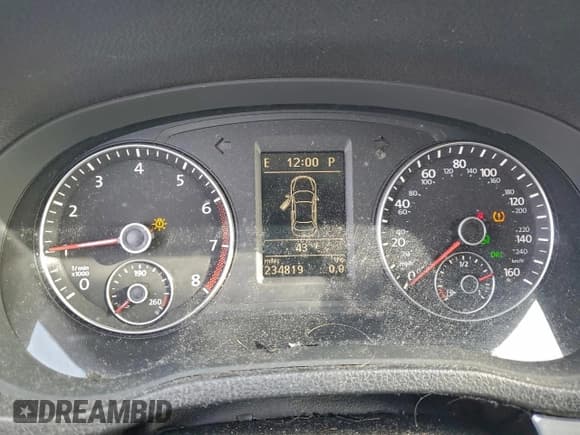 ✅ 2012 Volkswagen Passat SE • VIN: 1VWBH7A38CC071319 • Lot: 96251235. Listed on Copart with 234,819 mi. Free auction sales archive from the USA and detailed vehicle history report at DreamBid. Image 9.