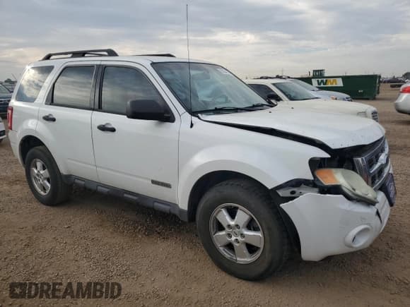 ✅ 2008 Ford Escape XLS • VIN: 1FMCU92ZX8KD91557 • Lot: 69244585. Listed on Copart with 255,178 mi. Free auction sales archive from the USA and detailed vehicle history report at DreamBid. Image 4.