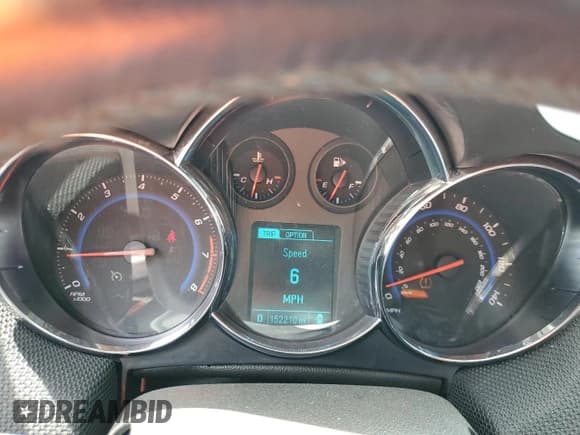 ✅ 2015 Chevrolet Cruze LTZ • VIN: 1G1PG5SB8F7254926 • Lot: 46244653. Listed on Copart with 152,210 mi. Free auction sales archive from the USA and detailed vehicle history report at DreamBid. Image 9.