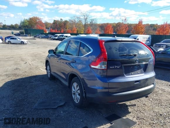 ✅ 2013 Honda CR-V EX-L • VIN: 2HKRM4H78DH685488 • Lot: 43576019. Listed on IAAI with 112,998 mi. Free auction sales archive from the USA and detailed vehicle history report at DreamBid. Image 3.