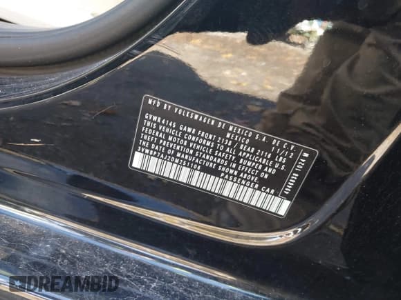 ✅ 2013 Volkswagen Jetta SE • VIN: 3VWBP7AJ2DM251106 • Lot: 43583419. Listed on IAAI with 114,158 mi. Free auction sales archive from the USA and detailed vehicle history report at DreamBid. Image 9.