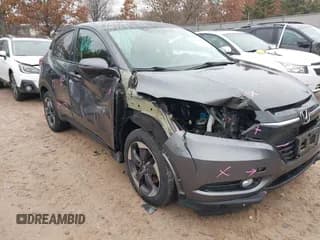 ✅ 2018 Honda HR-V EX • VIN: 3CZRU6H55JG710341 • Лот: 43741048. Опубликован ранее на IAAI с пробегом Не указан. Бесплатный доступ к архиву аукционных продаж из США и подробный отчёт об истории автомобиля на DreamBid. Изображение 1.