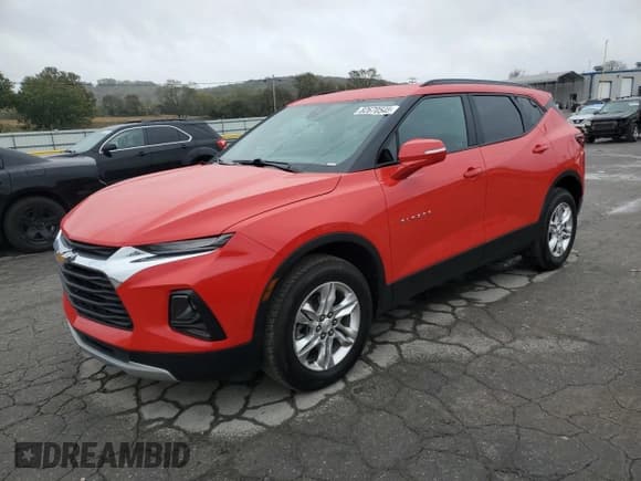 ✅ 2022 Chevrolet Blazer LT • VIN: 3GNKBCR4XNS203060 • Lot: 82670545. Listed on Copart with 58,102 mi. Free auction sales archive from the USA and detailed vehicle history report at DreamBid. Image 1.