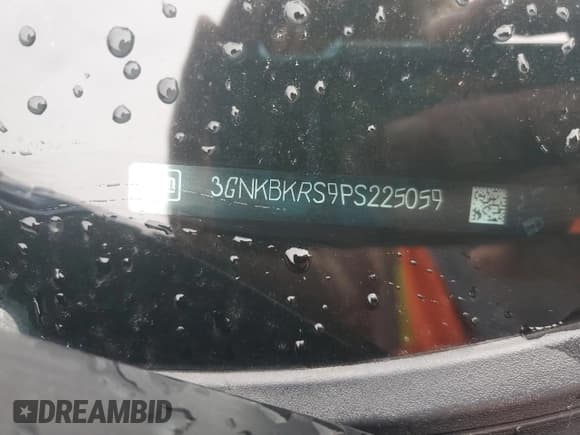 ✅ 2023 Chevrolet Blazer RS • VIN: 3GNKBKRS9PS225059 • Lot: 81890315. Listed on Copart with 37,512 mi. Free auction sales archive from the USA and detailed vehicle history report at DreamBid. Image 14.