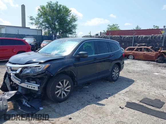 ✅ 2021 Honda Pilot EX-L • VIN: 5FNYF6H57MB044251 • Лот: 42821959. Опубликован ранее на IAAI с пробегом 53 645 миль. Бесплатный доступ к архиву аукционных продаж из США и подробный отчёт об истории автомобиля на DreamBid. Изображение 18.