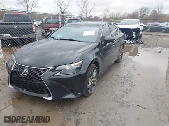 ✅ 2018 Lexus GS 350 • VIN: JTHCZ1BLXJA008410 • Lot: 42002837. Listed on IAAI with 121,359 mi. Free auction sales archive from the USA and detailed vehicle history report at DreamBid. Image 2.
