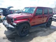 ✅ 2021 Jeep Wrangler Unlimited Sahara Altitude • VIN: 1C4HJXEG5MW649214 • Лот: 42329891. Опубликован ранее на IAAI с пробегом 71 275 миль. Бесплатный доступ к архиву аукционных продаж из США и подробный отчёт об истории автомобиля на DreamBid. Изображение 2.