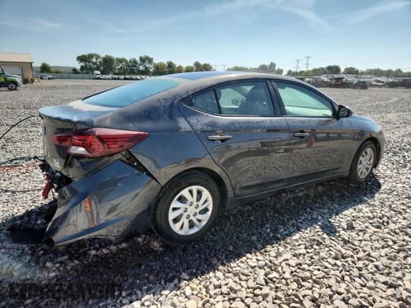 ✅ 2020 Hyundai Elantra SE • VIN: 5NPD74LF3LH612558 • Lot: 81070995. Listed on Copart with 95,529 mi. Free auction sales archive from the USA and detailed vehicle history report at DreamBid. Image 3.