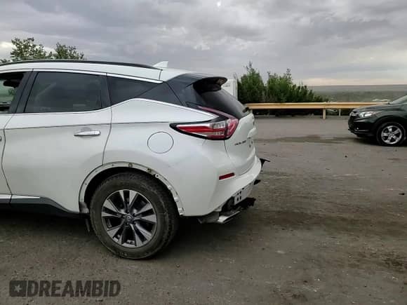 2016 Nissan Murano SV with VIN 5N1AZ2MH9GN160148, listed as a Copart auction lot 59911045 with 98,358 mi miles and Salvage title. Bid and sale history available at DreamBid. Image 15.