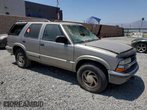 1999 Chevrolet Blazer LS z VIN 1GNDT13W4X2176778, wystawiony jako Copart lot #61965294 z przebiegiem 196 511 mil mil oraz Szkoda całkowita • Salvage title. Historia ofert i sprzedaży dostępna na DreamBid. Obrazek 4.