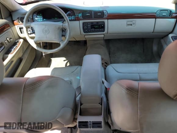 ✅ 1999 Cadillac DeVille • VIN: 1G6KD54Y7XU723747 • Lot: 59883975. Listed on Copart with 82,049 mi. Free auction sales archive from the USA and detailed vehicle history report at DreamBid. Image 8.