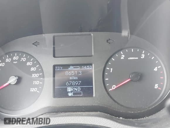 ✅ 2022 Mercedes-Benz Sprinter Cargo • VIN: W1Y4EDHY7NT091581 • Lot: 42478500. Listed on IAAI with 67,897 mi. Free auction sales archive from the USA and detailed vehicle history report at DreamBid. Image 14.