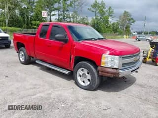✅ 2012 Chevrolet Silverado 1500 LT • VIN: 1GCRKSE73CZ350189 • Lot: 43182682. Listed on IAAI with 158,164 mi. Free auction sales archive from the USA and detailed vehicle history report at DreamBid. Image 1.