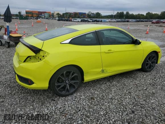 ✅ 2019 Honda Civic Sport • VIN: 2HGFC4B81KH307320 • Лот: 81631345. Опубликован ранее на Copart с пробегом 76 307 миль. Бесплатный доступ к архиву аукционных продаж из США и подробный отчёт об истории автомобиля на DreamBid. Изображение 3.