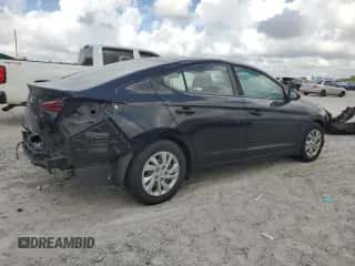 2019 Hyundai Elantra SE z VIN KMHD74LF9KU888775, wystawiony jako Copart lot #70744895 z przebiegiem 196 805 mil mil oraz Szkoda całkowita • Salvage title. Historia ofert i sprzedaży dostępna na DreamBid. Obrazek 3.