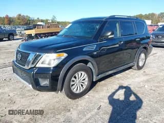 ✅ 2017 Nissan Armada SV • VIN: JN8AY2ND2H9002428 • Lot: 43620618. Listed on IAAI with 197,241 mi. Free auction sales archive from the USA and detailed vehicle history report at DreamBid. Image 2.