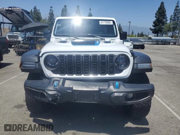 ✅ 2024 Jeep Wrangler Rubicon X • VIN: 1C4RJXR67RW242301 • Lot: 61178995. Listed on Copart with 36,998 mi. Free auction sales archive from the USA and detailed vehicle history report at DreamBid. Image 5.