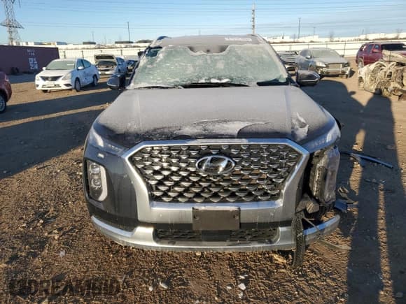 ✅ 2022 Hyundai Palisade Calligraphy • VIN: KM8R7DHE7NU335634 • Лот: 87512185. Опубликован ранее на Copart с пробегом 50 498 миль. Бесплатный доступ к архиву аукционных продаж из США и подробный отчёт об истории автомобиля на DreamBid. Изображение 5.