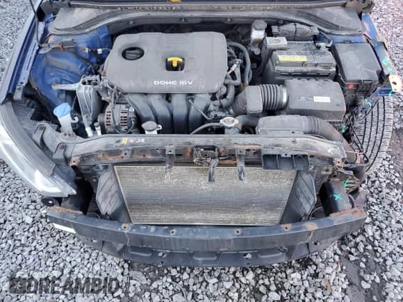 2017 Hyundai Elantra SE with VIN 5NPD74LF7HH089830, listed as a Copart auction lot 85665155 with 85,984 mi miles and Salvage title. Bid and sale history available at DreamBid. Image 11.