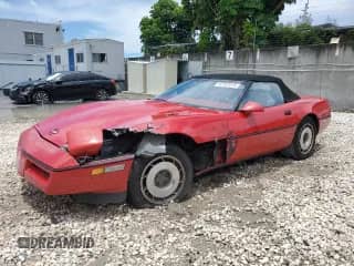 1987 Chevrolet Corvette z VIN 1G1YY3186H5108373, wystawiony jako Copart lot #62382075 z przebiegiem 206 655 mil mil oraz Szkoda całkowita • Salvage title. Historia ofert i sprzedaży dostępna na DreamBid. Obrazek 1.