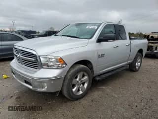 2018 Ram 1500 SLT with VIN 1C6RR7GG6JS310451, listed as a Copart auction lot 80214154 with 59,502 mi miles and Salvage title. Bid and sale history available at DreamBid. Image 1.