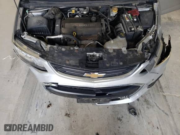 2017 Chevrolet Sonic LS с VIN 1G1JA5SH9H4142684, выставлен на аукционе Copart как лот 63645344 с пробегом Не указан миль и Списание • Salvage title. История ставок и продаж доступна на DreamBid. Изображение 11.