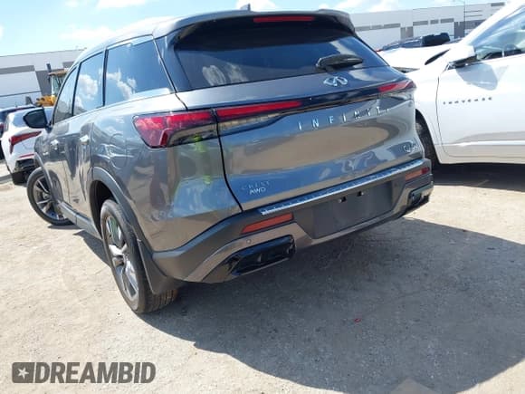 ✅ 2024 Infiniti QX60 Luxe • VIN: 5N1DL1FS5RC337150 • Лот: 43287811. Опубликован ранее на IAAI с пробегом 25 116 миль. Бесплатный доступ к архиву аукционных продаж из США и подробный отчёт об истории автомобиля на DreamBid. Изображение 3.