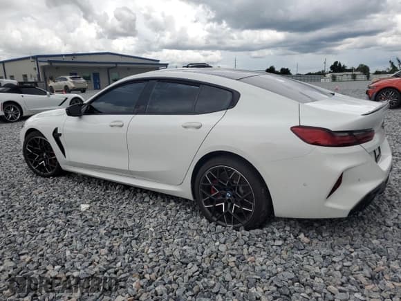 ✅ 2025 BMW M8 Competition • VIN: WBSGV0C04SCS64036 • Лот: 59475225. Опубликован ранее на Copart с пробегом Не указан. Бесплатный доступ к архиву аукционных продаж из США и подробный отчёт об истории автомобиля на DreamBid. Изображение 2.