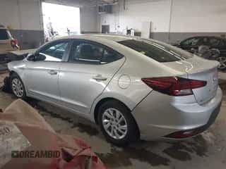 2019 Hyundai Elantra SE with VIN 5NPD74LF2KH443616, listed as a IAAI auction lot 43536168 with 28,332 mi miles and . Bid and sale history available at DreamBid. Image 3.