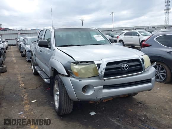 ✅ 2008 Toyota Tacoma PreRunner • VIN: 3TMJU62N78M067532 • Lot: 41718544. Listed on IAAI with 150,220 mi. Free auction sales archive from the USA and detailed vehicle history report at DreamBid. Image 1.
