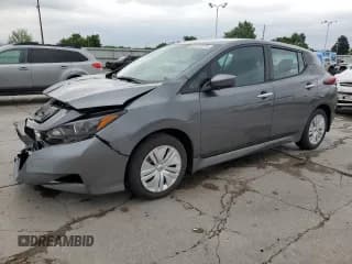 ✅ 2025 Nissan LEAF S • VIN: 1N4AZ1BV2SC564037 • Lot: 59123375. Wystawiony na Copart z przebiegiem 9 772 mil. Bezpłatny archiwum sprzedaży aukcyjnych z USA i szczegółowy raport historii pojazdu na DreamBid. Zdjęcie 1.