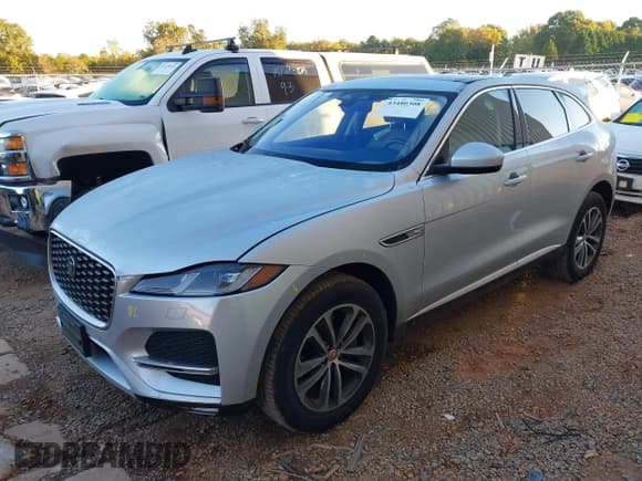 ✅ 2022 Jaguar F-Pace S • VIN: SADCJ2EXXNA691071 • Lot: 43480308. Wystawiony na IAAI z przebiegiem 52 527 mil. Bezpłatny archiwum sprzedaży aukcyjnych z USA i szczegółowy raport historii pojazdu na DreamBid. Zdjęcie 2.