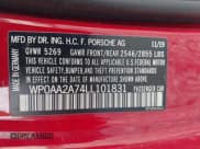 ✅ 2020 Porsche Panamera • VIN: WP0AA2A74LL101831 • Lot: 43920389. Listed on IAAI with 10,799 mi. Free auction sales archive from the USA and detailed vehicle history report at DreamBid. Image 9.