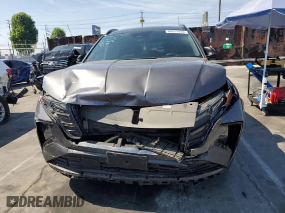 ✅ 2023 Hyundai Tucson N Line • VIN: KM8JF3AE8PU264077 • Lot: 60575435. Wystawiony na Copart z przebiegiem 16 467 mil. Bezpłatny archiwum sprzedaży aukcyjnych z USA i szczegółowy raport historii pojazdu na DreamBid. Zdjęcie 5.