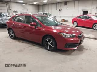 2020 Subaru Impreza Premium z VIN 4S3GTAV60L3703660, wystawiony jako IAAI lot #42144714 z przebiegiem 66 227 mil mil oraz . Historia ofert i sprzedaży dostępna na DreamBid. Obrazek 1.