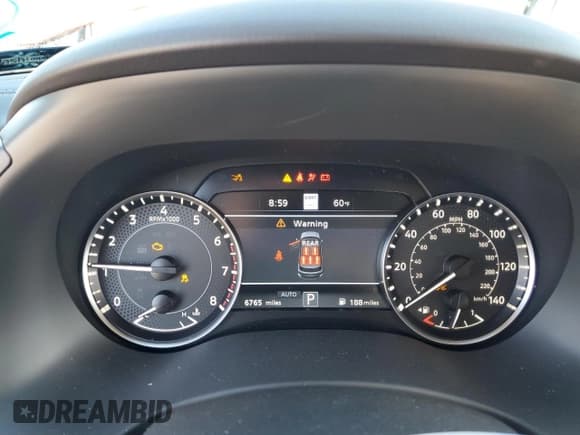 ✅ 2024 Nissan Armada Platinum • VIN: JN8AY2DB6R9852824 • Lot: 42947255. Wystawiony na Copart z przebiegiem 6 765 mil. Bezpłatny archiwum sprzedaży aukcyjnych z USA i szczegółowy raport historii pojazdu na DreamBid. Zdjęcie 9.