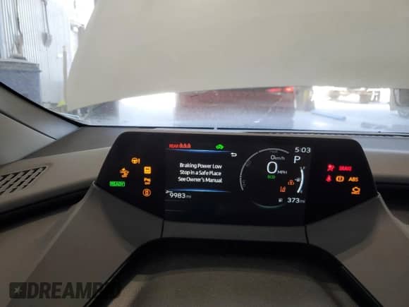 2024 Toyota Prius Limited with VIN JTDADABU9R3017082, listed as a Copart auction lot 85710085 with 9,983 mi miles and Salvage title. Bid and sale history available at DreamBid. Image 9.