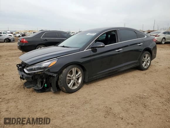 ✅ 2018 Hyundai Sonata Limited • VIN: 5NPE34AF4JH660831 • Lot: 43309553. Listed on Copart with 68,503 mi. Free auction sales archive from the USA and detailed vehicle history report at DreamBid. Image 1.