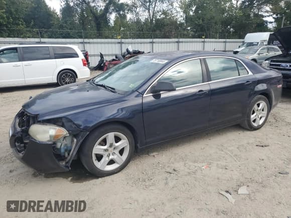 ✅ 2010 Chevrolet Malibu 1LS • VIN: 1G1ZB5EB0AF259183 • Lot: 75710044. Listed on Copart with Not provided. Free auction sales archive from the USA and detailed vehicle history report at DreamBid. Image 1.