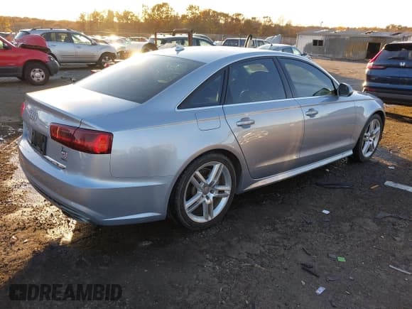 ✅ 2016 Audi A6 Premium • VIN: WAUCFAFC6GN055968 • Lot: 43665503. Listed on IAAI with 110,211 mi. Free auction sales archive from the USA and detailed vehicle history report at DreamBid. Image 4.