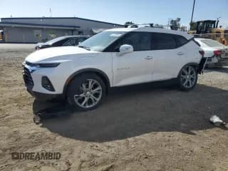 ✅ 2022 Chevrolet Blazer Premier • VIN: 3GNKBLRS3NS159305 • Lot: 54772355. Listed on Copart with 30,954 mi. Free auction sales archive from the USA and detailed vehicle history report at DreamBid. Image 1.